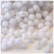 Pom Pom, 12mm, 25-pc, White