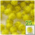 Pom Pom, 25mm-, 25-pc, Light Yellow