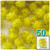 Pom Pom, 25mm-, 50-pc, Light Yellow
