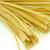 Stems, Polyester, 12-in, 1000-pc, Yellow