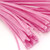 Stems, Polyester, 20-in, 25-pc, Hot Pink