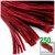 Stems, Polyester, 20-in, 250-pc, Red