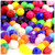 Plastic Faceted Beads, Opaque, 10mm, 500-pc, Multi Mix (Mix of all available colors)