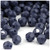 Plastic Faceted Beads, Opaque, 12mm, 25-pc, Navy Blue