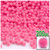 Acrylic Pom Pom, 5mm, 100-pc, Hot Pink