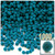 Acrylic Pom Pom, 5mm, 1,000-pc, Turquoise Blue