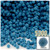 Acrylic Pom Pom, 5mm, 5,000-pc, Ocean Blue
