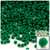 Acrylic Pom Pom, 5mm, 5,000-pc, Emerald Green