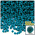 Acrylic Pom Pom, 5mm, 1,000-pc, Turquoise Blue