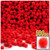 Acrylic Pom Pom, 5mm, 1,000-pc, Red