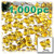 Rhinestones, Flatback, Butterfly, 15mm, 1,000-pc, Golden Yellow