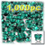 Rhinestones, Flatback, Butterfly, 15mm, 1,000-pc, Emerald Green