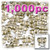 Rhinestones, Flatback, Butterfly, 15mm, 1,000-pc, Champagne Yellow