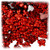 Rhinestones, Flatback, Butterfly, 10mm, 1,000-pc, Devil Red Wine