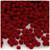 Acrylic Pom Pom, 7mm, 1,000-pc, Dark Red