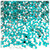 Rhinestones, Flatback, Square, 3mm, 10,000-pc, Aqua Blue