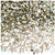 Rhinestones, Flatback, Square, 3mm, 10,000-pc, Champagne