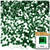 Rhinestones, Flatback, Square, 4mm, 10,000-pc, Emerald Green