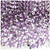 Rhinestones, Flatback, Square, 3mm, 10,000-pc, Lavender