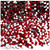 Rhinestones, Flatback, Square, 4mm, 1,000-pc, Devil Red Wine