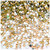 Rhinestones, Flatback, Square, 4mm, 1,000-pc, Light Orange