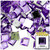 Rhinestones, Flatback, Square, 12mm, 1,000-pc, Lavender