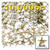 Rhinestones, Flatback, Star, 3mm, 10,000-pc, Champagne Yellow