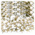 Rhinestones, Flatback, Star, 3mm, 10,000-pc, Champagne Yellow