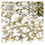 Rhinestones, Flatback, Star, 6mm, 10,000-pc, Champagne Yellow