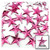 Rhinestones, Flatback, Star, 14mm, 144-pc, Hot Pink