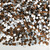 Rhinestones, Flatback, Rectangle, 4x6mm, 1,000-pc, Beer Brown