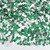 Rhinestones, Flatback, Rectangle, 4x6mm, 10,000-pc, Emerald Green