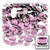 Rhinestones, Flatback, Rectangle, 10x14mm, Light Baby Pink