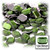 Rhinestones, Flatback, Rectangle, 13x18mm, 1,000-pc, Olive Green
