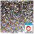 Rhinestones, Flatback, Round, 1.5mm, 10,000-pc, Pastel Assortment