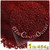 Glass Beads, Microbeads, Opaque, Metallic coated, 0.6mm, 1-lb, Devil red Wine