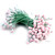 Pearl Stamen, Two Tone, Vintage, 3mm, 1,440-pc, Green Head with Pink tip