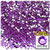 Rhinestones, Flatback, Round, 2mm, 5,000-pc, Purple (Amethyst)