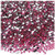 Rhinestones, Flatback, Round, 2mm, 5,000-pc, Hot Pink