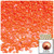Half Dome Pearl, Plastic beads, 2mm, 10,000-pc, Fire Orange