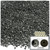 Half Dome Pearl, Plastic beads, 2mm, 10,000-pc, Charcoal Gray
