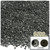 Half Dome Pearl, Plastic beads, 2mm, 5,000-pc, Charcoal Gray
