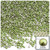 Half Dome Pearl, Plastic beads, 2mm, 5,000-pc, Grass Green