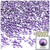 Half Dome Pearl, Plastic beads, 3mm, 10,000-pc, Lavender Purple