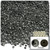 Half Dome Pearl, Plastic beads, 3mm, 10,000-pc, Charcoal Gray