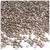 Half Dome Pearl, Plastic beads, 3mm, 10,000-pc, Cocco Butter Brown