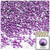 Half Dome Pearl, Plastic beads, 3mm, 10,000-pc, Luxplum Purple