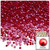 Half Dome Pearl, Plastic beads, 3mm, 5,000-pc, Pearl Red