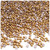 Half Dome Pearl, Plastic beads, 3mm, 1,000-pc, Golden Caramel Brown