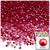 Half Dome Pearl, Plastic beads, 3mm, 1,000-pc, Pearl Red